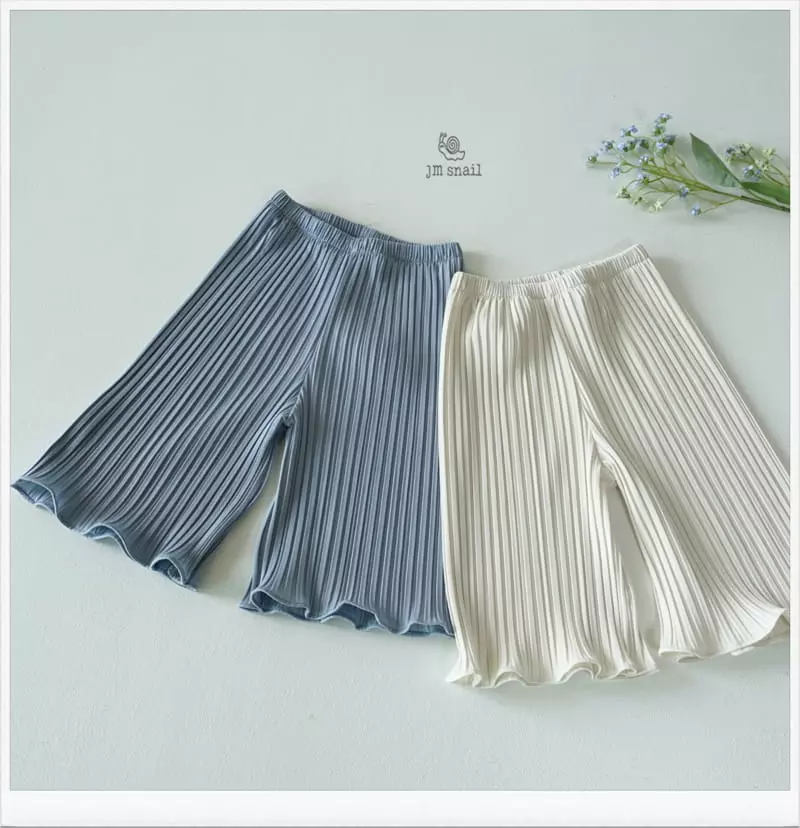JM Snail - Korean Children Fashion - #kidsshorts - Pleats Pants