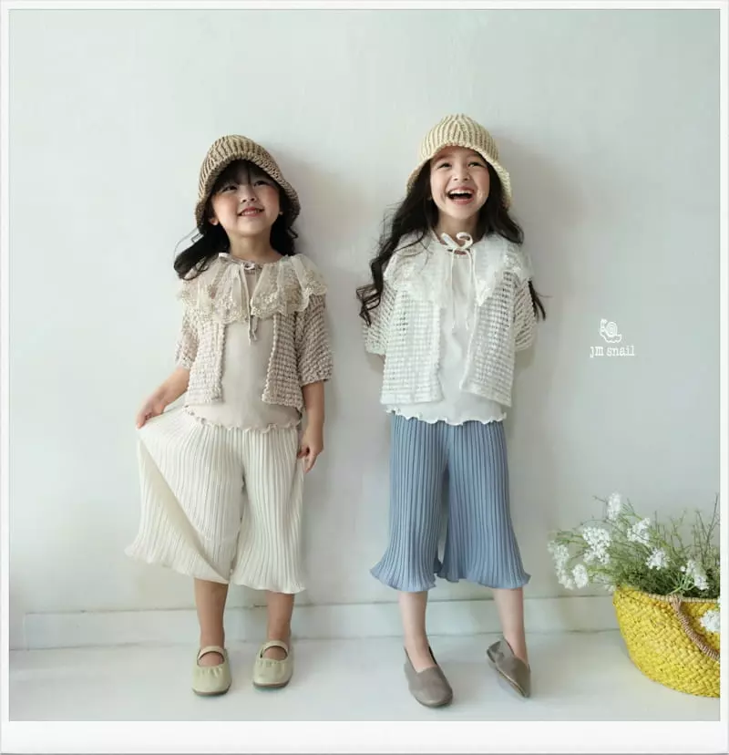 JM Snail - Korean Children Fashion - #kidsstore - Honey Bee Frill Cardigan - 6