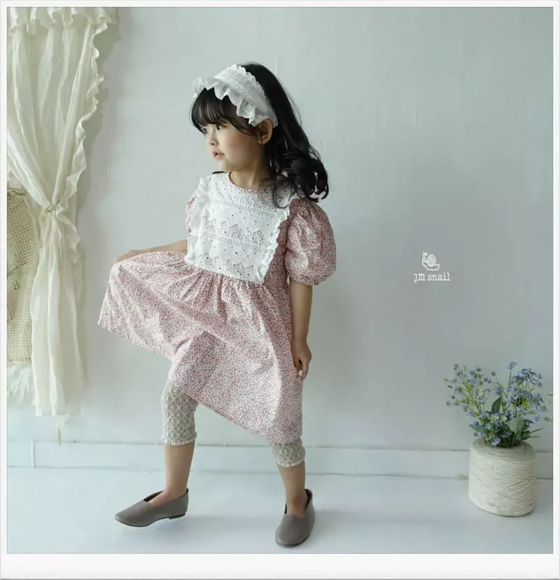 JM Snail - Korean Children Fashion - #kidsstore - Lina Small Flower One-piece