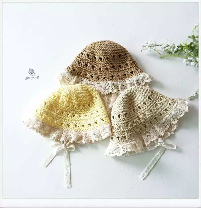 JM Snail - Korean Children Fashion - #kidzfashiontrend - Anna Frill Bucket Hat - 2