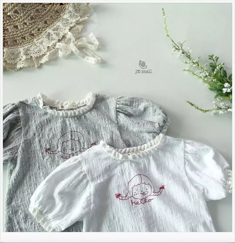 JM Snail - Korean Children Fashion - #littlefashionista - Ppi Ppi Tee - 7