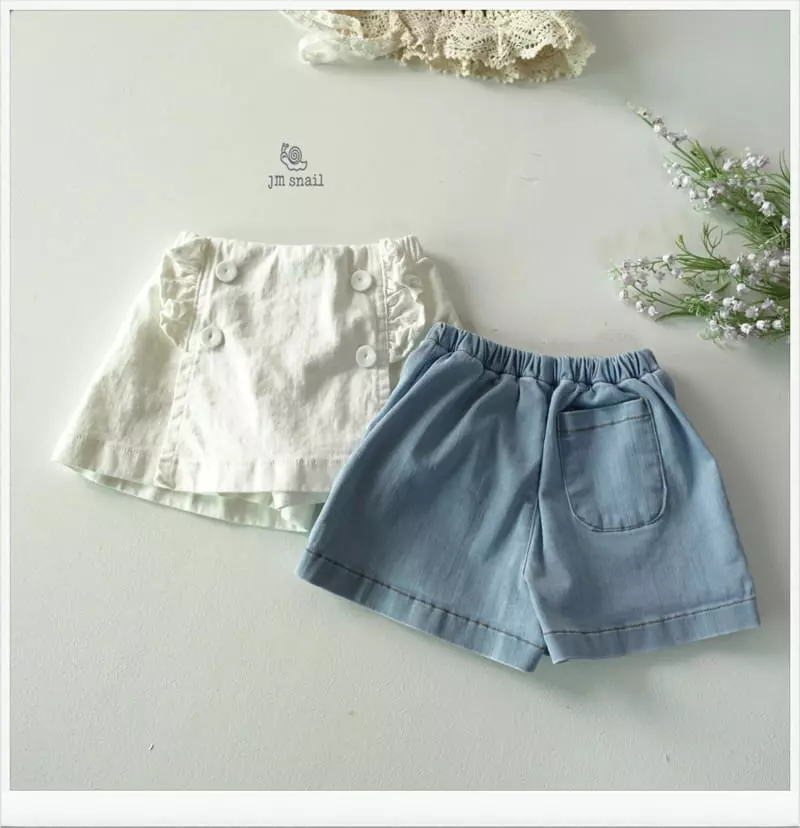 JM Snail - Korean Children Fashion - #magicofchildhood - Frill Shorts - 3