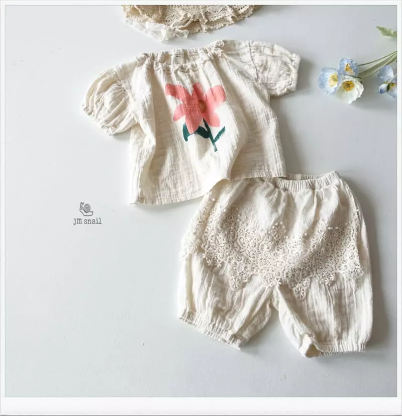 JM Snail - Korean Children Fashion - #magicofchildhood - Yoru Lace Pants