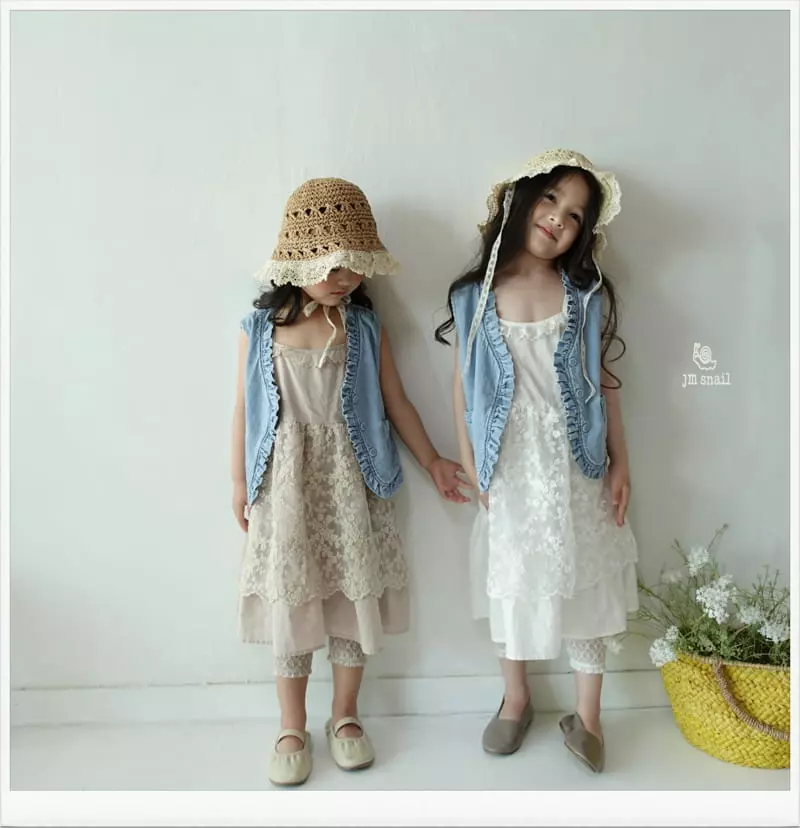 JM Snail - Korean Children Fashion - #minifashionista - Lace Leggings - 9