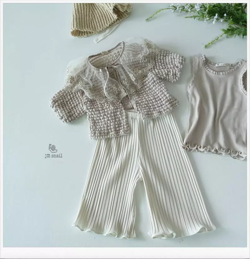 JM Snail - Korean Children Fashion - #minifashionista - Pleats Pants - 7