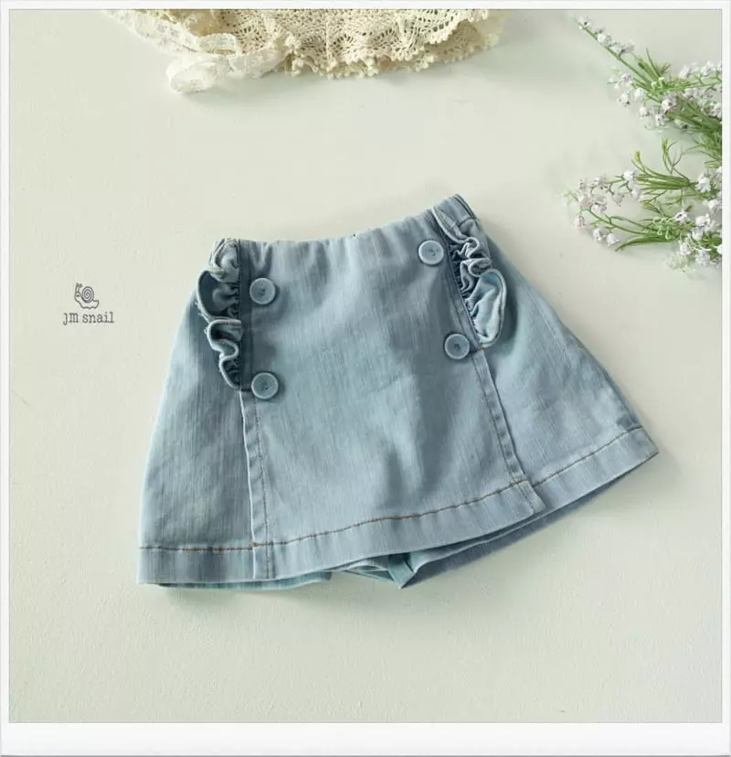 JM Snail - Korean Children Fashion - #magicofchildhood - Frill Shorts - 4