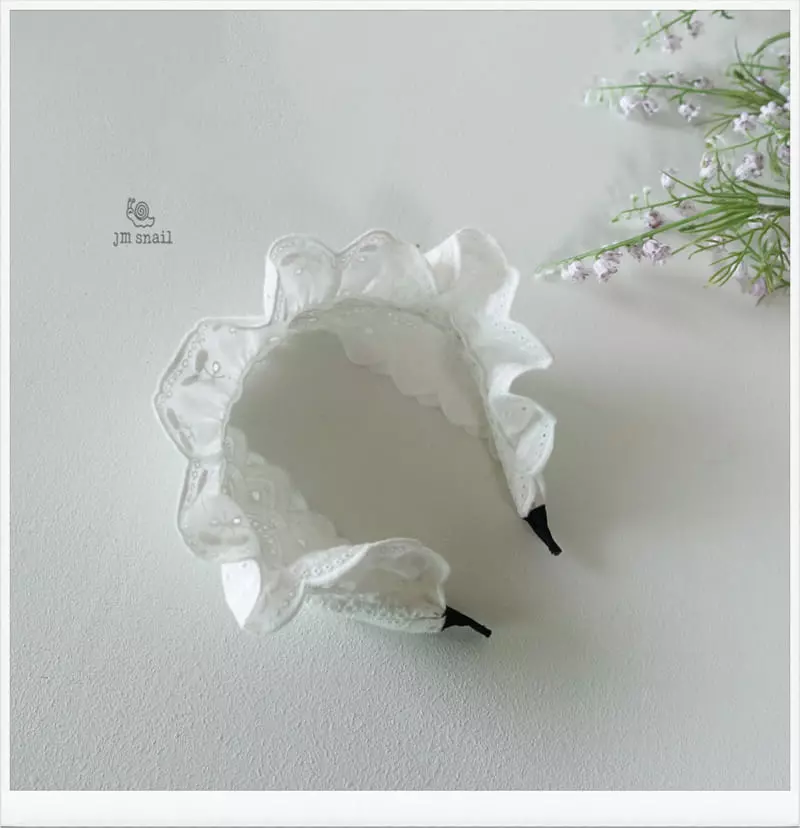 JM Snail - Korean Children Fashion - #magicofchildhood - Lace Hairband - 4