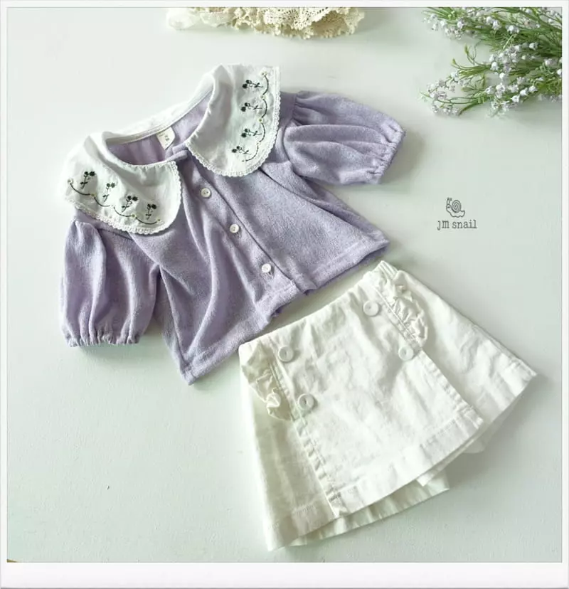 JM Snail - Korean Children Fashion - #prettylittlegirls - Frill Shorts - 5