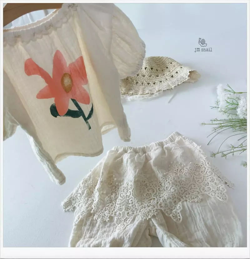 JM Snail - Korean Children Fashion - #prettylittlegirls - Yoru Lace Pants - 3