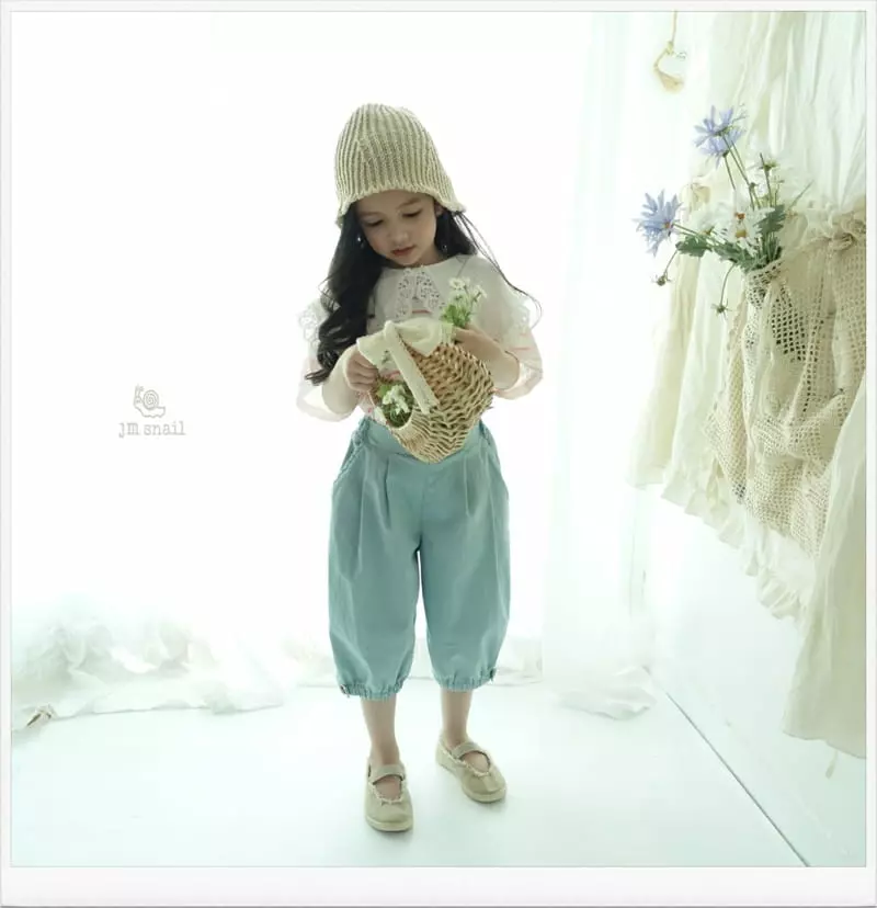 JM Snail - Korean Children Fashion - #prettylittlegirls - Lin Two Collar Stripes Tee
