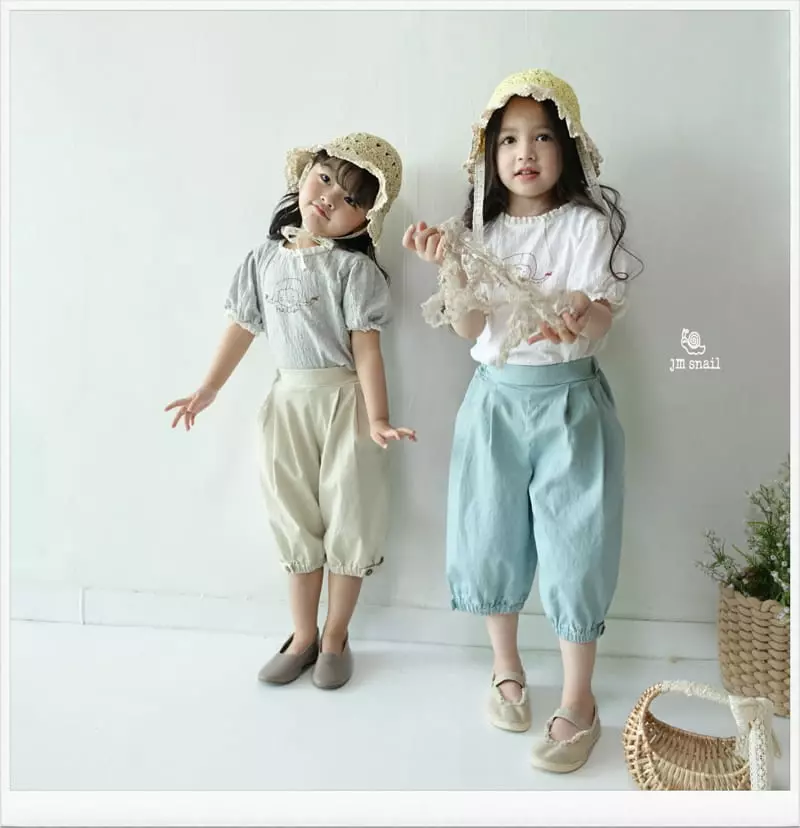 JM Snail - Korean Children Fashion - #stylishchildhood - Canberra Span Bijou Pants - 3