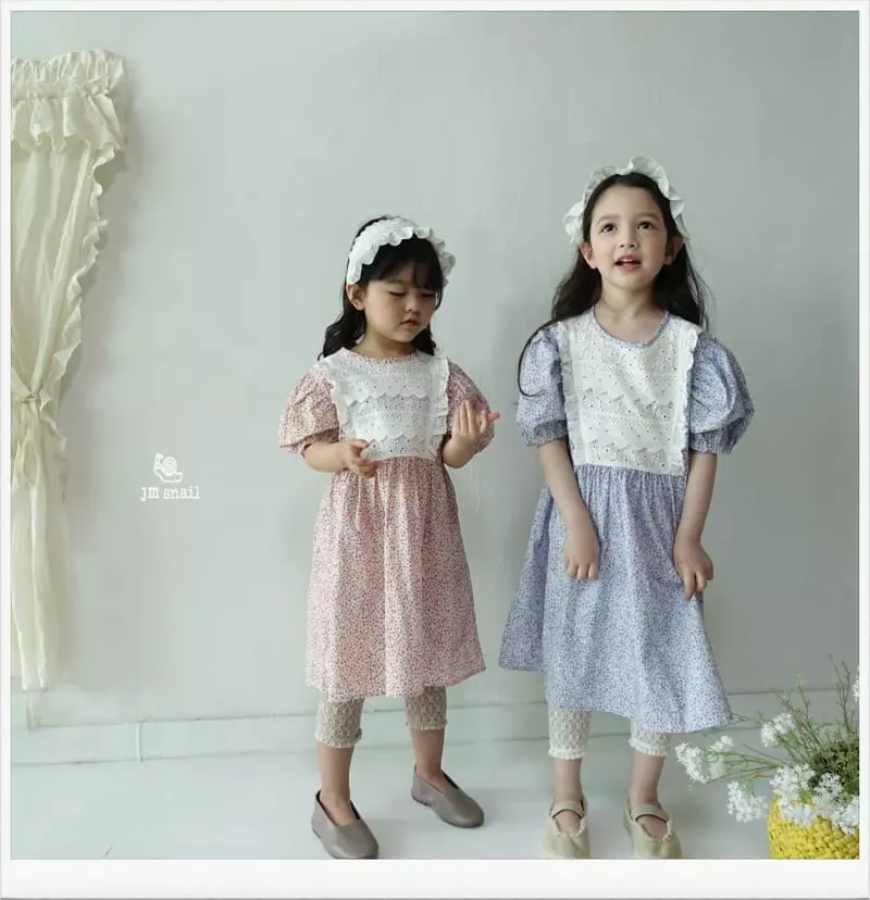 JM Snail - Korean Children Fashion - #toddlerclothing - Lina Small Flower One-piece - 9