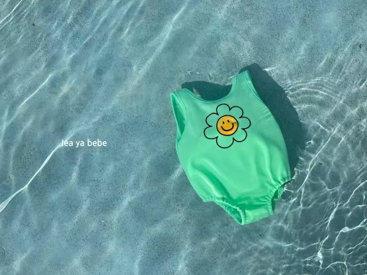 Jeaya & Mymi - Korean Children Fashion - #discoveringself - I am Flower Swimwear with Hat - 5