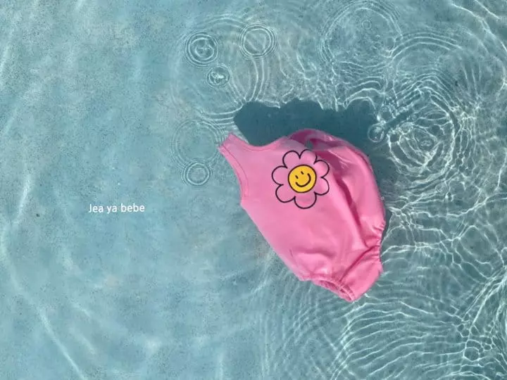 Jeaya & Mymi - Korean Children Fashion - #fashionkids - I am Flower Swimwear with Hat - 6