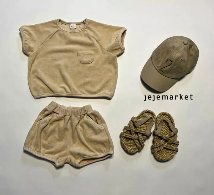 Jeje Market - Korean Children Fashion - #Kfashion4kids - Boodle Terry Top Bottom Set - 9