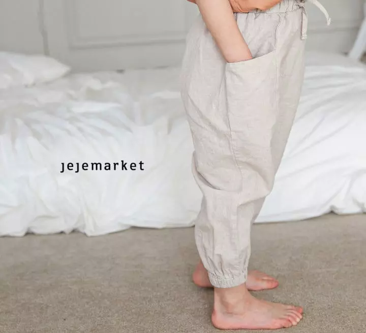 Jeje Market - Korean Children Fashion - #childofig - Linen Jogger Pants - 11