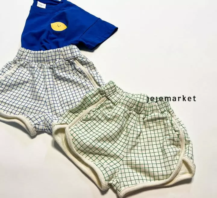 Jeje Market - Korean Children Fashion - #childofig - Robin Check Shorts - 10