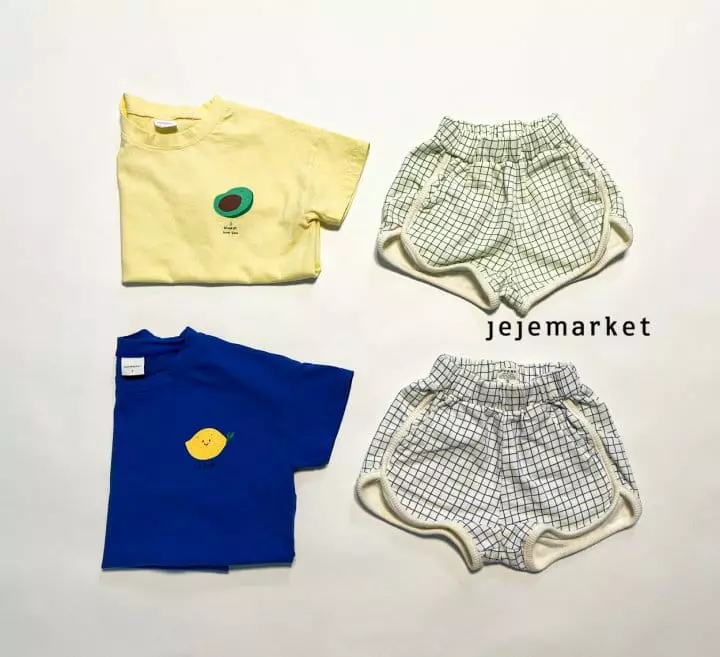Jeje Market - Korean Children Fashion - #childofig - Robin Check Shorts - 9