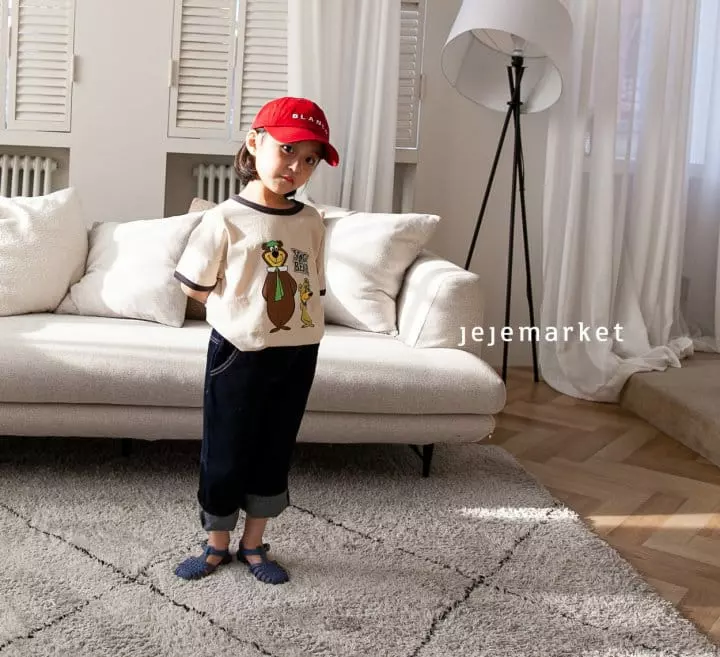 Jeje Market - Korean Children Fashion - #childofig - Yogi Bear Tee - 3