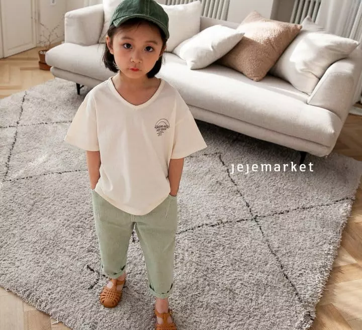 Jeje Market - Korean Children Fashion - #childofig - Surf V Neck Tee