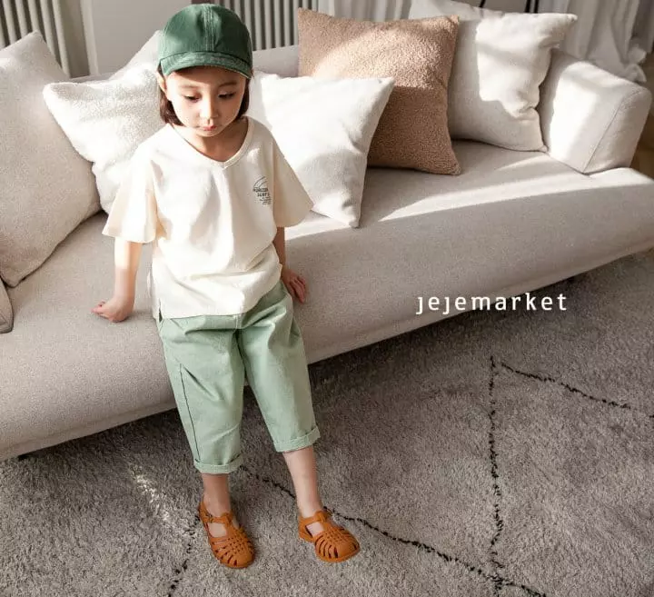 Jeje Market - Korean Children Fashion - #childrensboutique - Surf V Neck Tee - 3