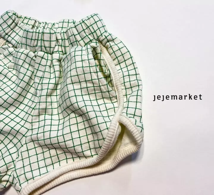 Jeje Market - Korean Children Fashion - #designkidswear - Robin Check Shorts - 12
