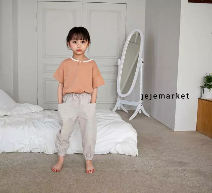 Jeje Market - Korean Children Fashion - #discoveringself - From Henry Neck Tee - 5