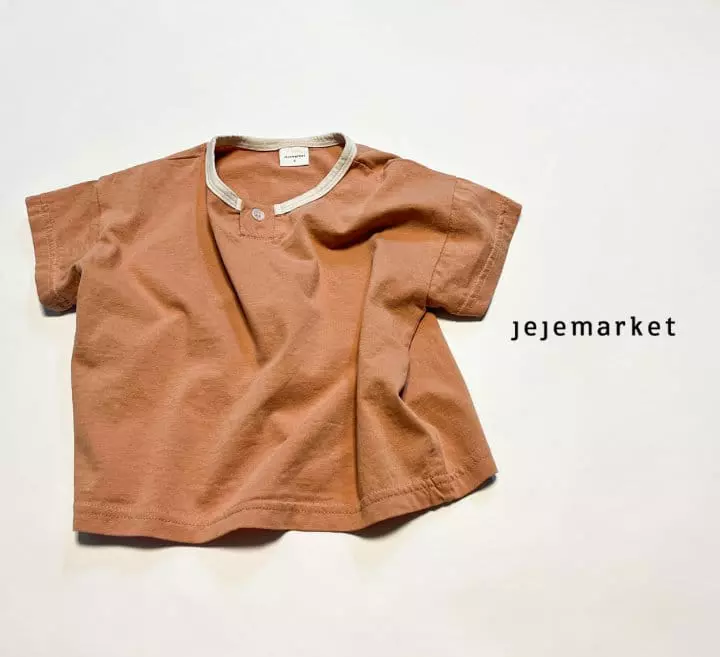 Jeje Market - Korean Children Fashion - #kidsshorts - From Henry Neck Tee - 7