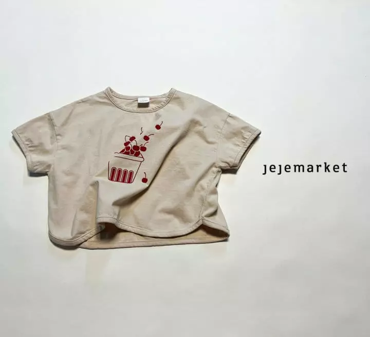 Jeje Market - Korean Children Fashion - #kidsshorts - Cherry Tee - 10