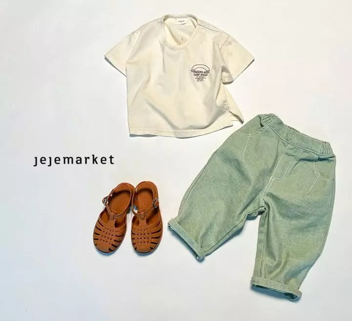 Jeje Market - Korean Children Fashion - #kidsshorts - Surf V Neck Tee - 7
