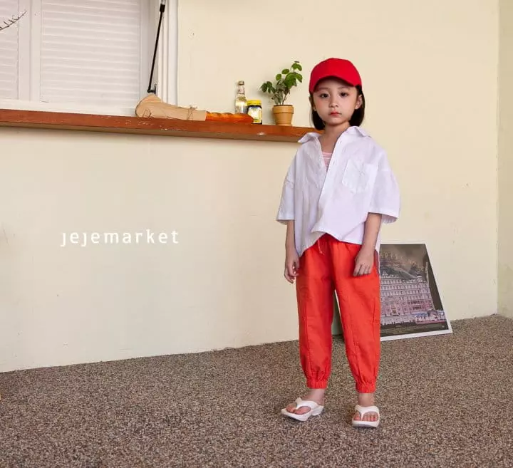 Jeje Market - Korean Children Fashion - #kidsstore - Linen Unbalance Shirt - 6