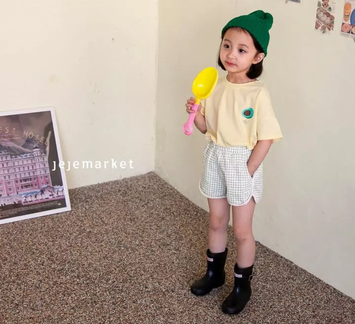 Jeje Market - Korean Children Fashion - #kidsstore - Robin Check Shorts - 2