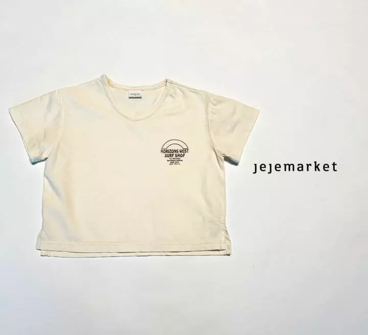 Jeje Market - Korean Children Fashion - #kidsstore - Surf V Neck Tee - 8