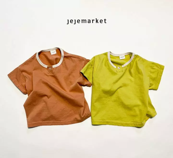 Jeje Market - Korean Children Fashion - #kidzfashiontrend - From Henry Neck Tee - 9