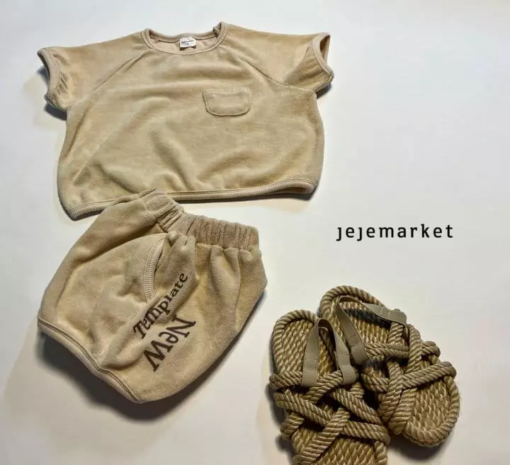 Jeje Market - Korean Children Fashion - #kidzfashiontrend - Boodle Terry Top Bottom Set - 8