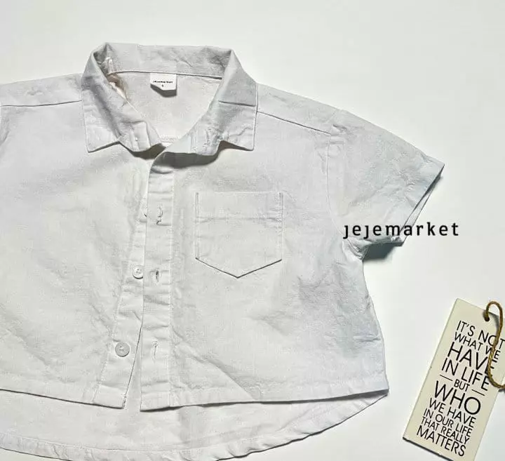 Jeje Market - Korean Children Fashion - #magicofchildhood - Linen Unbalance Shirt - 10