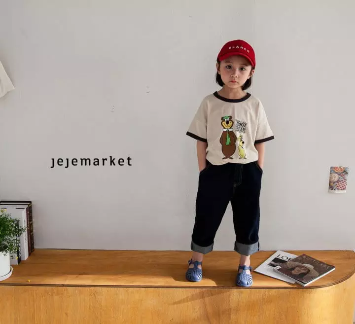 Jeje Market - Korean Children Fashion - #minifashionista - Yogi Bear Tee