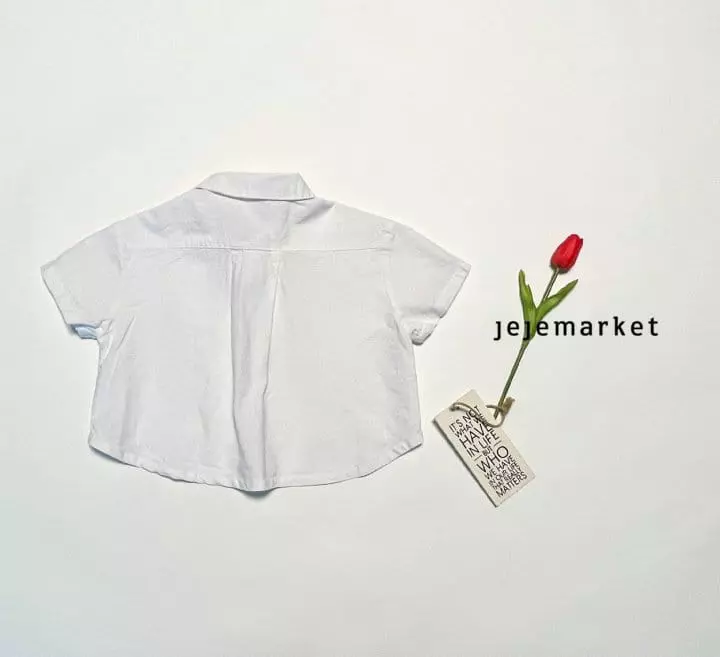 Jeje Market - Korean Children Fashion - #prettylittlegirls - Linen Unbalance Shirt - 12