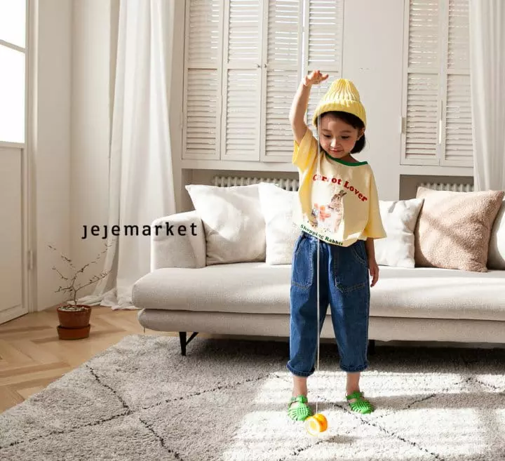 Jeje Market - Korean Children Fashion - #minifashionista - Carrot Rabbit Tee - 4