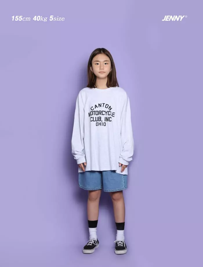Jenny Basic - Korean Children Fashion - #designkidswear - Banding Denim Shorts - 3