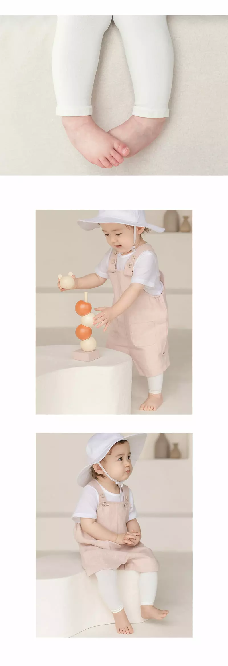 Kids Clara - Korean Baby Fashion - #babyboutique - Baby Cooling Leggings [set of 5] - 4