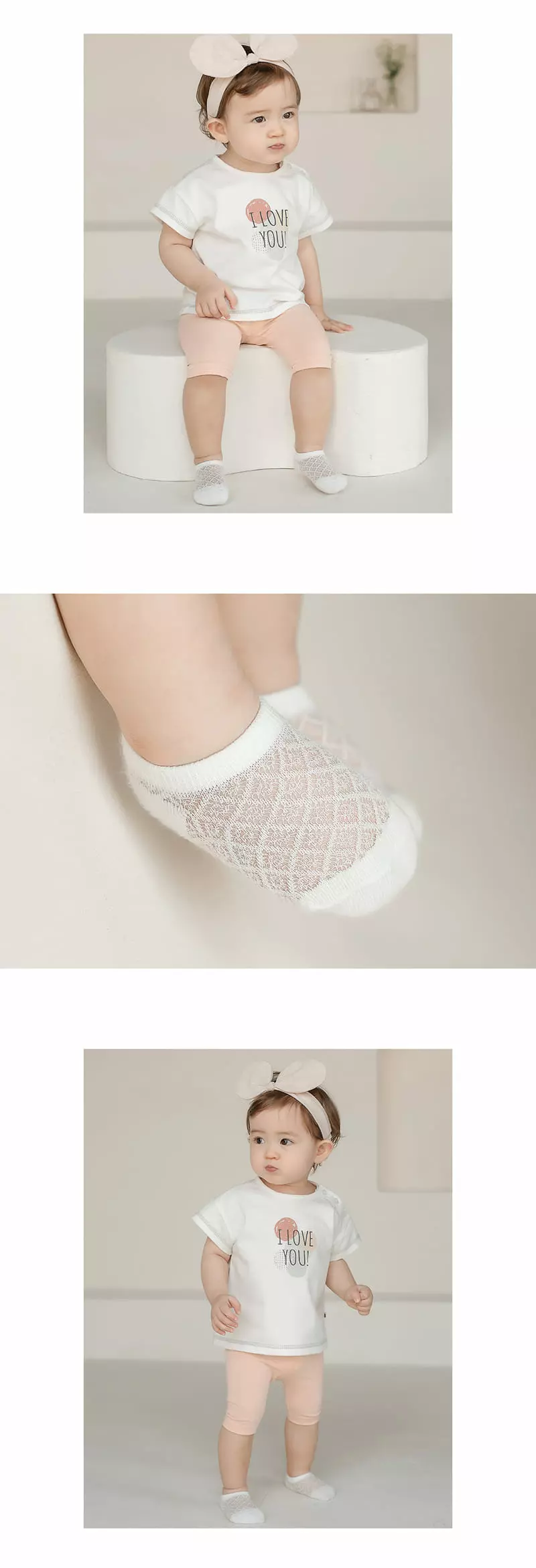 Kids Clara - Korean Baby Fashion - #babyfever - Mimas Summer Baby Socks [set of 5] - 4