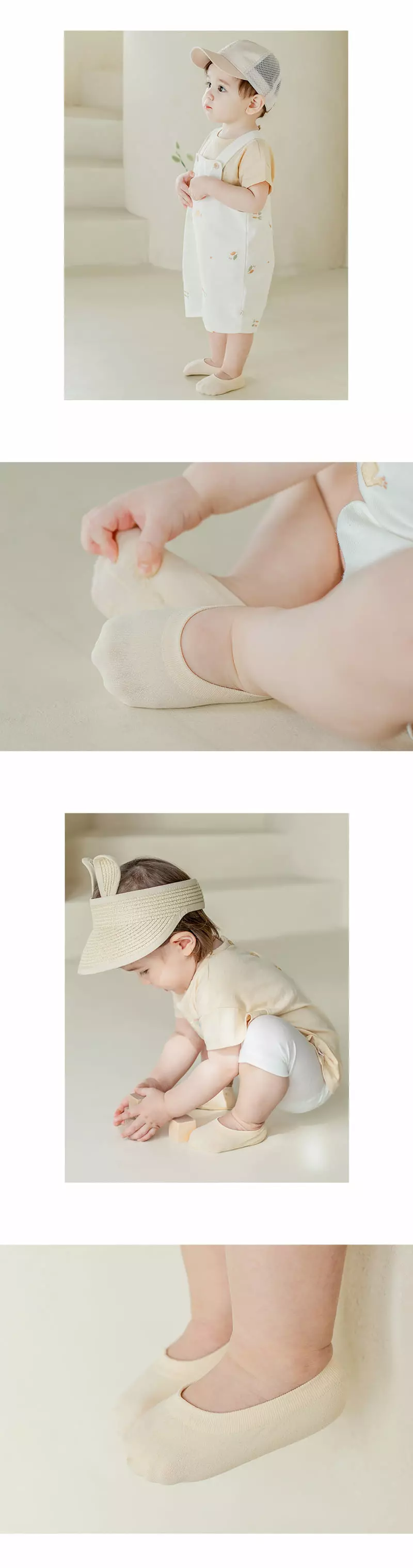 Kids Clara - Korean Baby Fashion - #onlinebabyshop - Icecream Cooling Shu Socks [set of 5] - 7