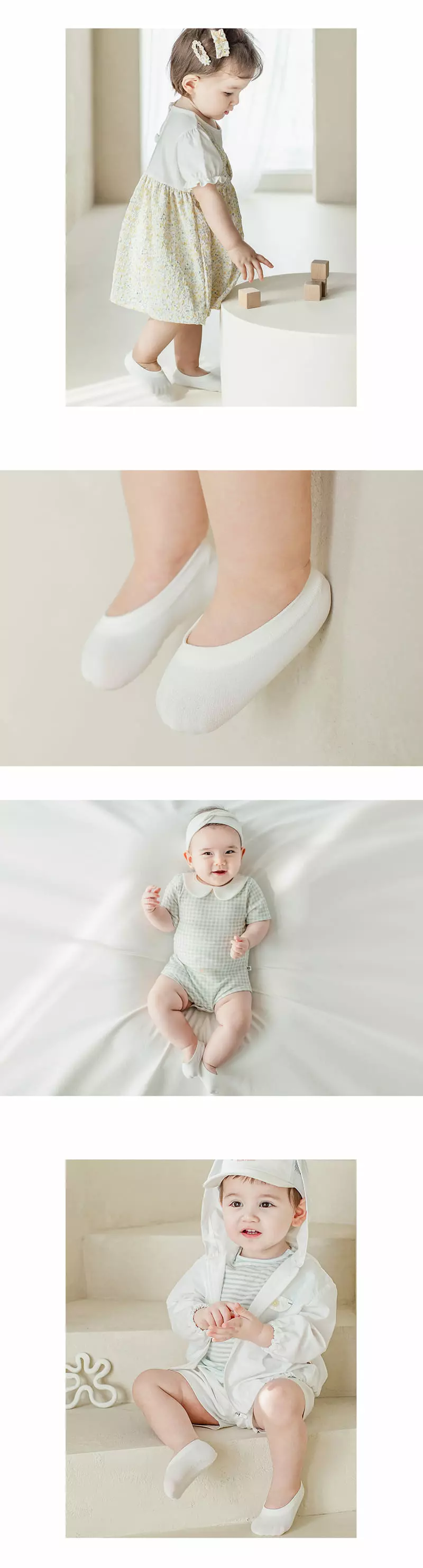 Kids Clara - Korean Baby Fashion - #smilingbaby - Icecream Cooling Shu Socks [set of 5] - 8