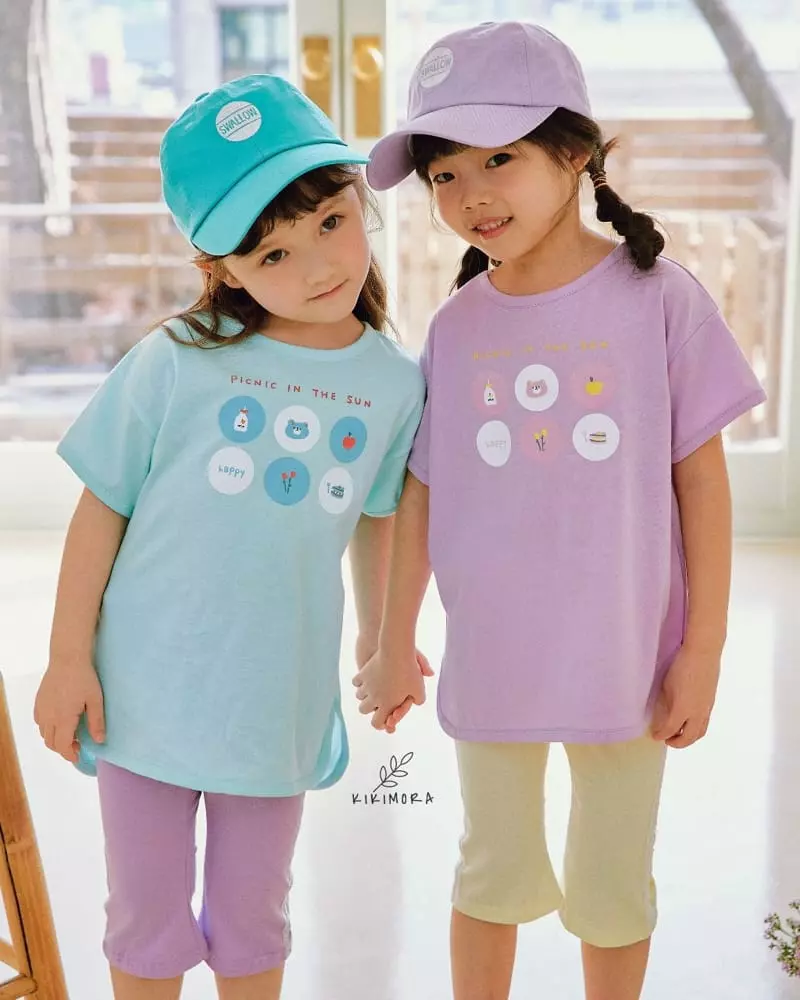 Kikimora - Korean Children Fashion - #kidsshorts - Circle Tee