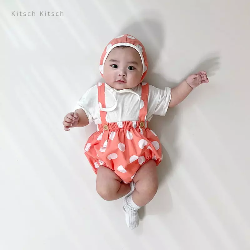 Kitsch Kitsch - Korean Baby Fashion - #smilingbaby - Dot Bloomer - 6