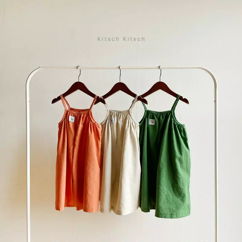 Kitsch Kitsch - Korean Children Fashion - #kidsshorts - Linen Summer Jumpsuit