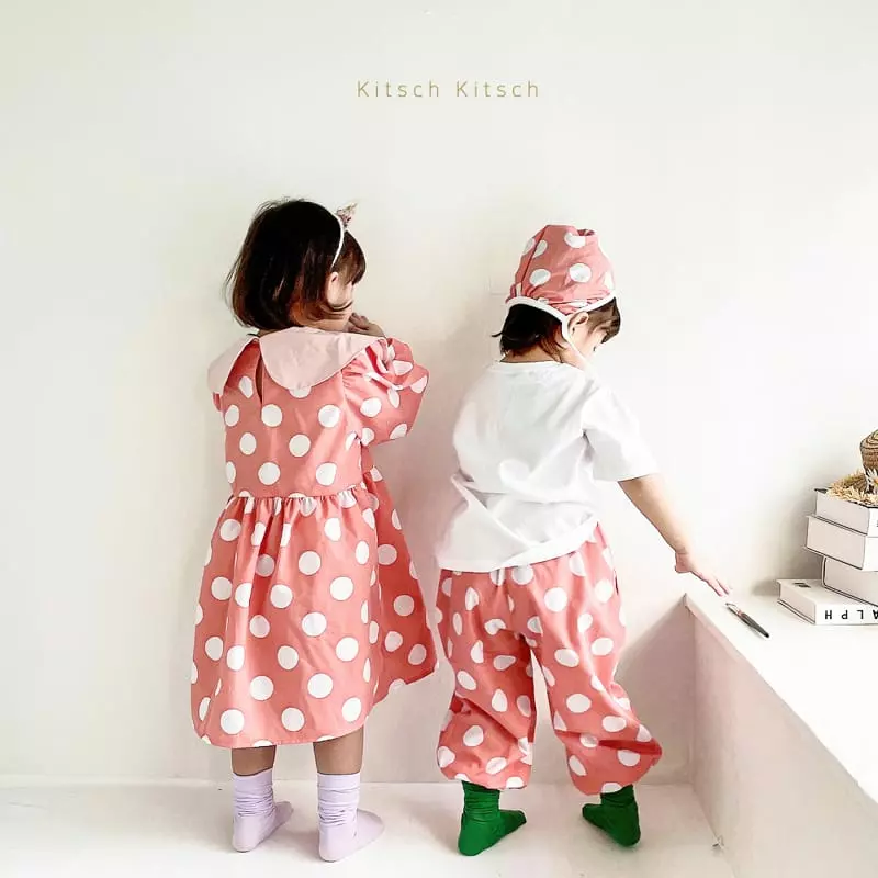 Kitsch Kitsch - Korean Children Fashion - #magicofchildhood - White Basic Tee