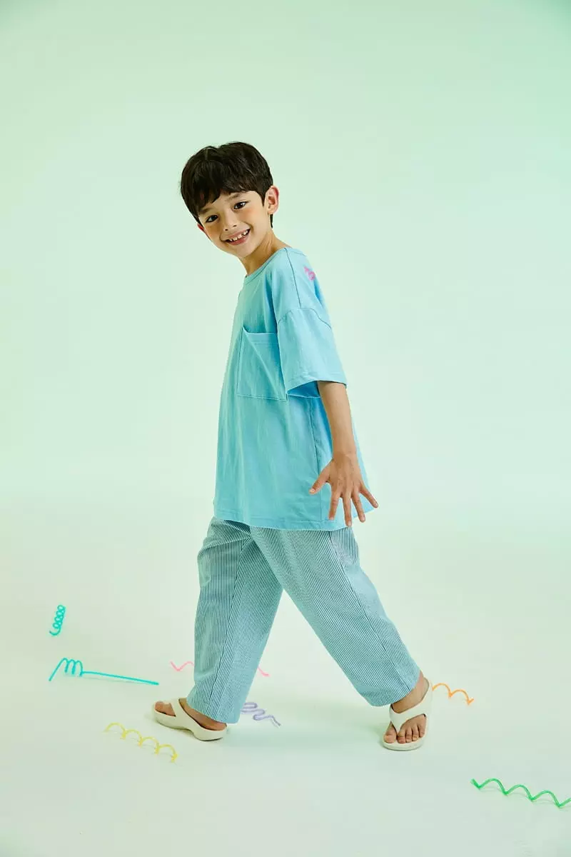 Kokoyarn - Korean Children Fashion - #childofig - Stripes Baggy Pants - 6