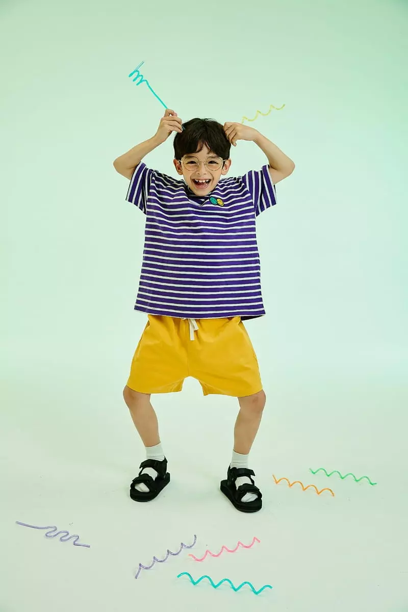 Kokoyarn - Korean Children Fashion - #childofig - Smile Stripes Tee - 10